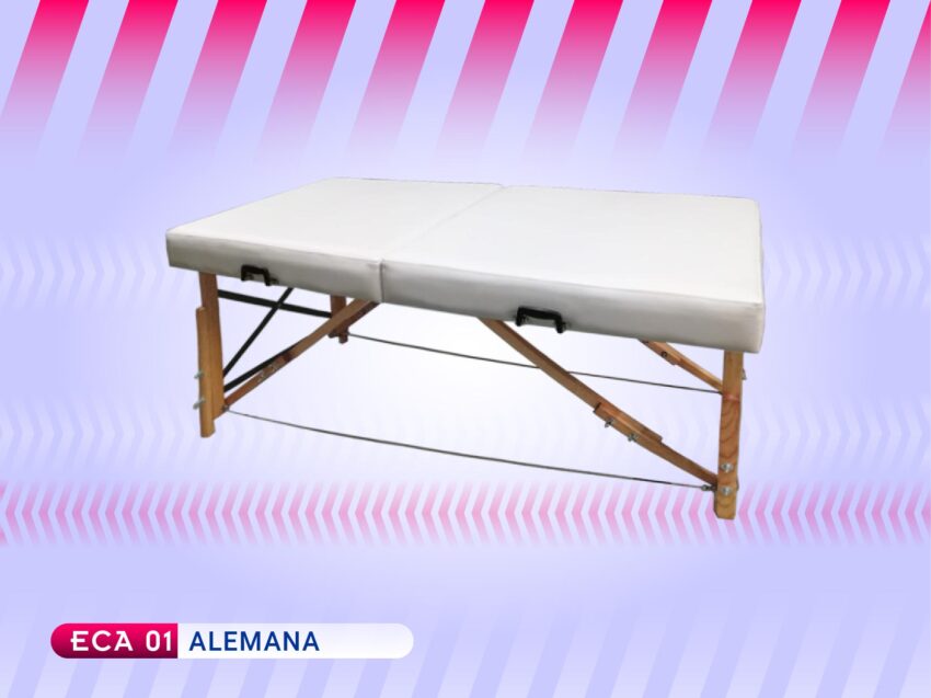 Cama plegable portátil para masaje Alemana