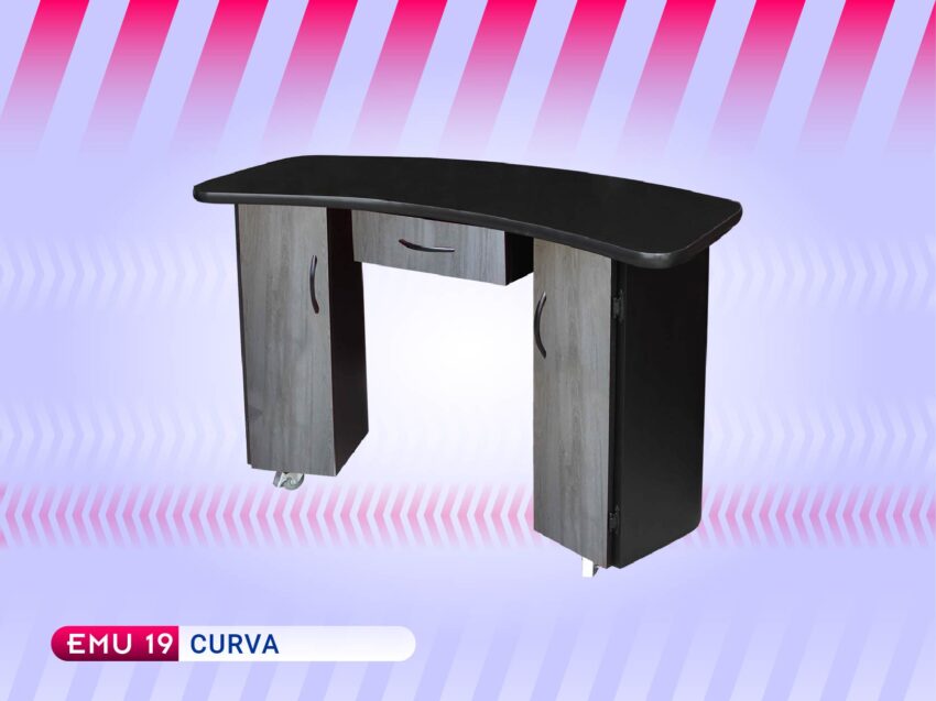 Mesa para manicure Curva