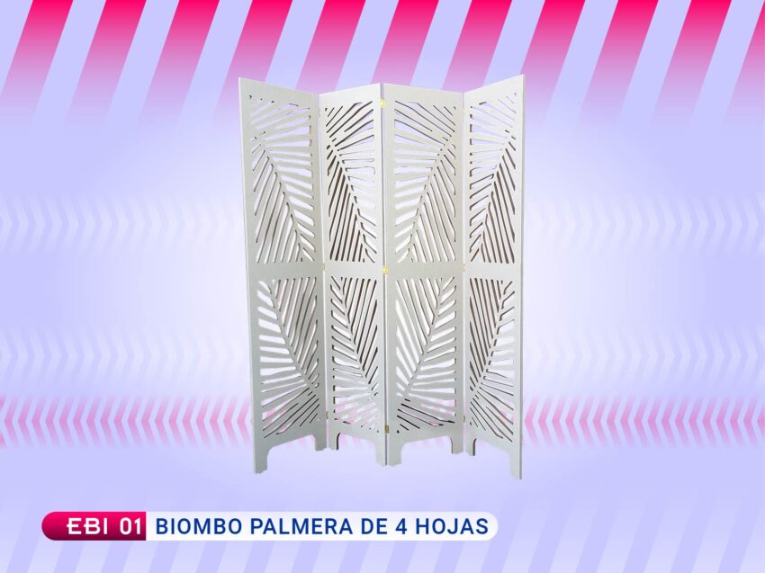 Biombo divisor Palmera