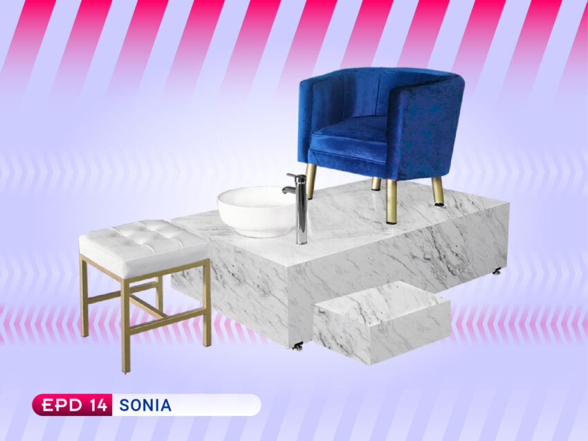 Set sillón para pedicure spa Sonia